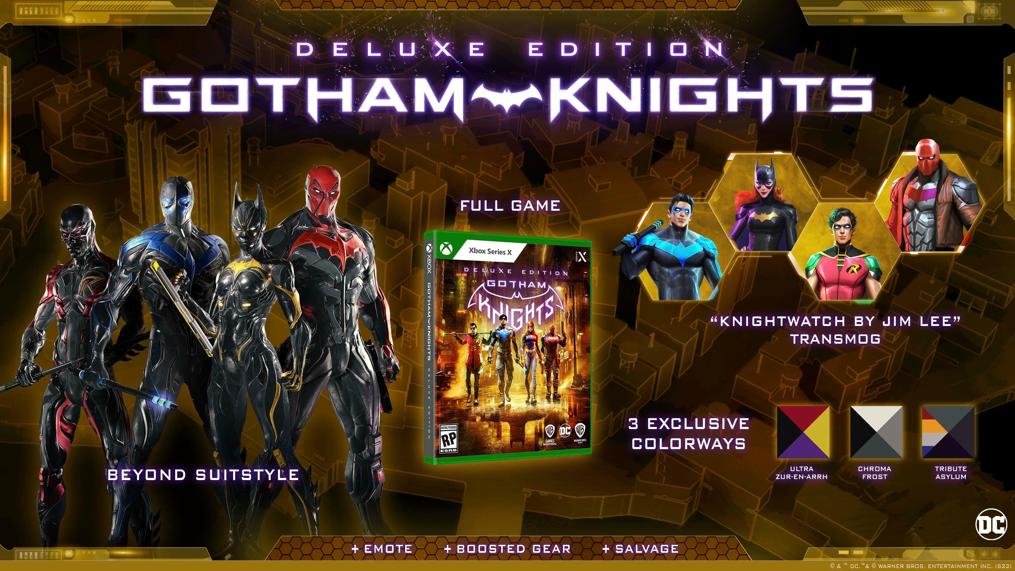 Gotham Knights Deluxe Edition - Xbox Series X, Xbox Series X